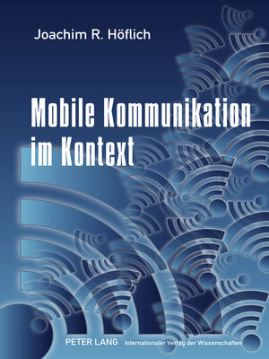 cover image of Mobile Kommunikation im Kontext